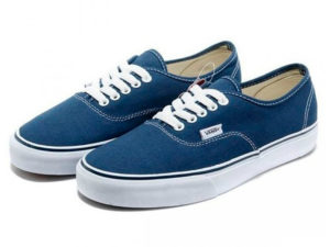 Кеды Vans Authentic темно-синие - общее фото