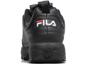 Fila Disruptor 2 All Black кожаные