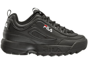 Fila Disruptor 2 All Black кожаные