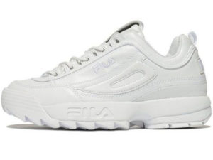 Fila Disruptor 2 All White кожаные