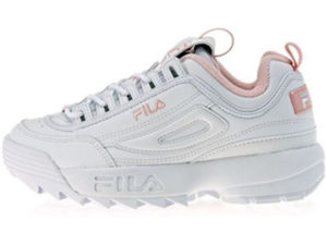 Fila Disruptor 2 белые с розовым