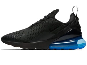 Nike Air Max 270 черные с синим