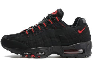 Nike Air Max 95 черные с красным