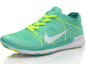 Nike Free Run Flyknit 5.0 зеленые