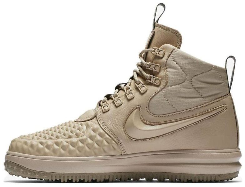 Зимние Nike Air Force 1 с МЕХОМ Lunar Duckboot Beige бежевые (35-45)