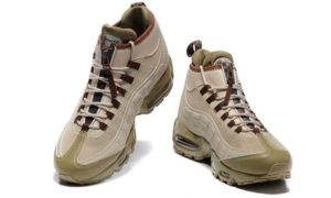 Зимние Nike Air Max 95 Sneakerboot коричневые (40-45)