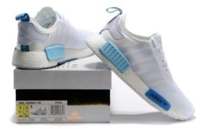 Adidas NMD белые с синим