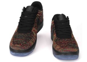 Nike Air Force 1 Low Flyknit черные (41-44)