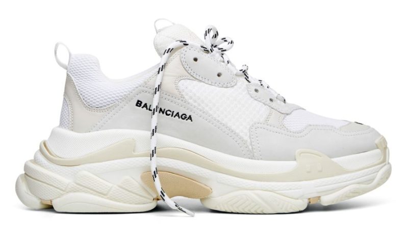 Balenciaga Triple S white белые женские мужские (35-44)