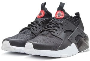 Nike Air Huarache Ultra Черный Белый с красным (35-44)