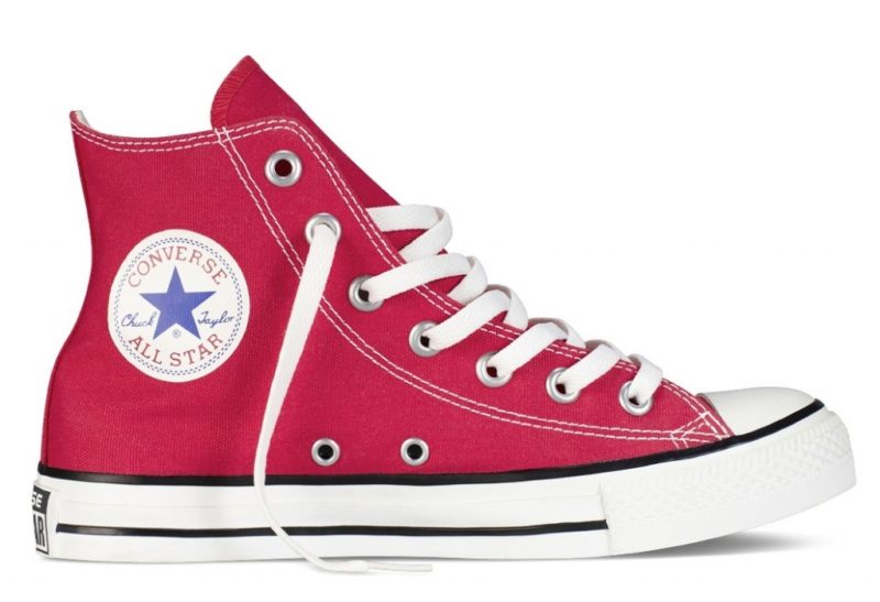 Converse All Star высокие red красные (35-45). Конверс Ол Стар