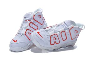 Nike Air More Uptempo бело-красные 40-45