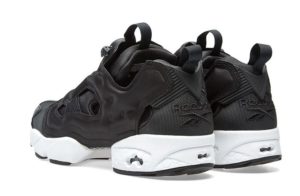 Reebok insta Pump White/ Black черно-белые (35-44)