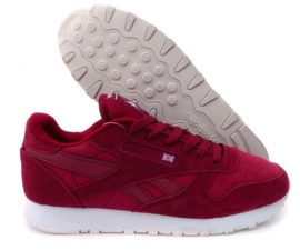 Reebok Classic женские красные-бордовые (35-40)