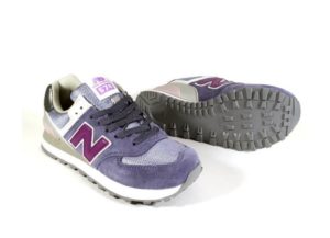 NEW BALANCE 574 замша фиолетовые (36-40)