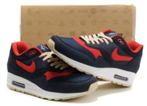 Nike Air Max 87 чёрный с красным 35-40