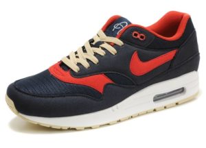 Nike Air Max 87 чёрный с красным 35-40