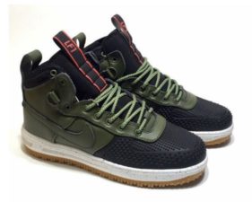 Nike Air Force 1 Lunar Duckboot оливковые (40-44)