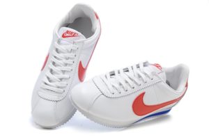 Nike Cortez белые с красным (40-45)