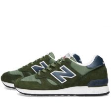 NEW BALANCE 670 ЗАМША-СЕТКА зеленые с синим (36-44)