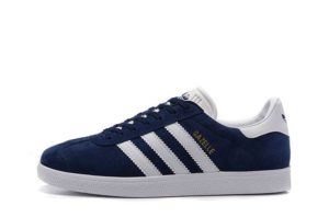 Adidas Gazelle темно-синие с белым (35-44)