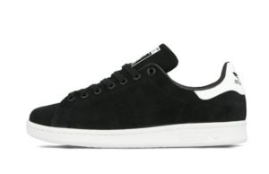 Adidas Stan Smith "Suede" черные с белым (40-44)