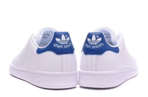 Adidas Stan Smith белые с синим (35-44)