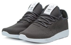 Adidas x Pharrell Williams Tennis Hu черные с белым (40-44)