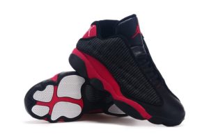 Air Jordan 13 Retro черные с красным (40-45)