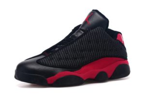 Air Jordan 13 Retro черные с красным (40-45)