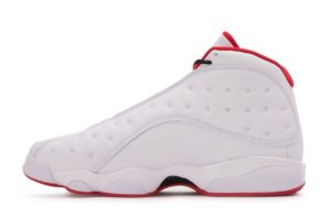 Air Jordan 13 Retro белые с красным (40-45)