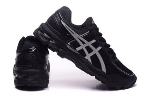 Asics Gel Kayano 22 (Black/Silver) черные 40-44