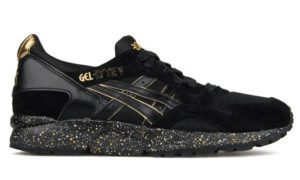 Atmos x Asics Gel Lyte 5 черные с золотым (39-44)