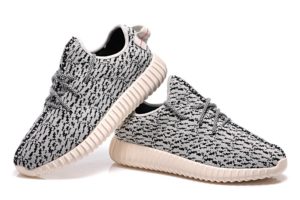 Adidas Yeezy Boost 350 Turtledove черно-белые (36-45)