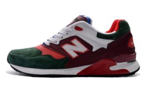 New Balance 878 зеленые с красным и белым (39-43)