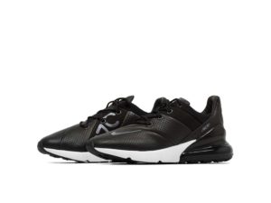 Nike Air Max 270 черно-белые кожа (40-44)