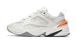 Nike m2k tekno white белые с оранжевым 35-44