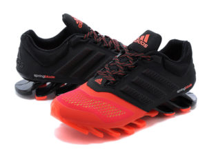 Adidas Springblade оранжево-черные (40-45)