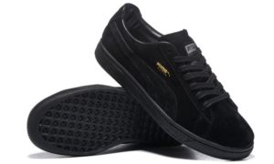 Puma Suede Classic черные (Black) (35-44)