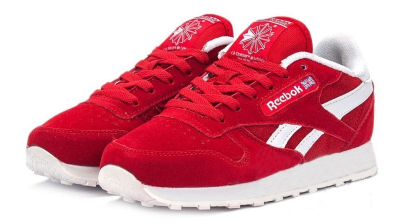 Reebok Classic Suede красные (35-39)