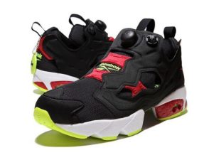 Reebok Insta Pump Fury OG черные с красным (35-39)