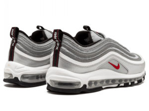 Кроссовки Nike Air Max 97 серебряные silver (35-44)