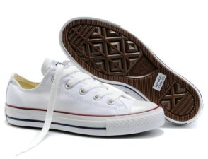 Converse All Star Chuck Taylor low white / низкие белые (35-45). Конверс Ол Стар