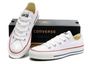 Converse All Star Chuck Taylor low white / низкие белые (35-45). Конверс Ол Стар