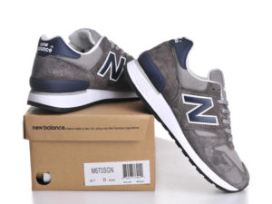 Кроссовки New Balance 670 серые с синим (40-44)