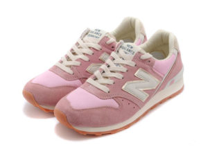 Кроссовки New Balance 996 розовые с белым (35-39)