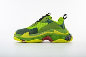 Balenciaga Triple S Green/Yellow женские  (35-39)