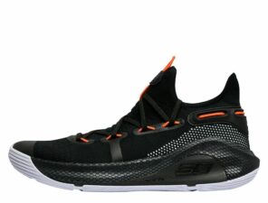 Under Armour Curry 6 чёрные-оранжевые-белые (40-45)