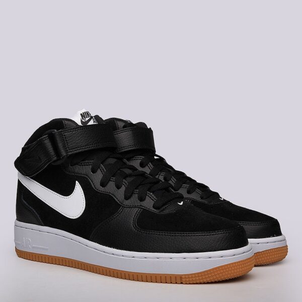 Nike Air Force 1 Mid 07 черные (40-44)