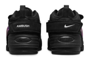 Ambush x Nike Air adjust Force черные с фиолетовым нубук мужские (40-44)
